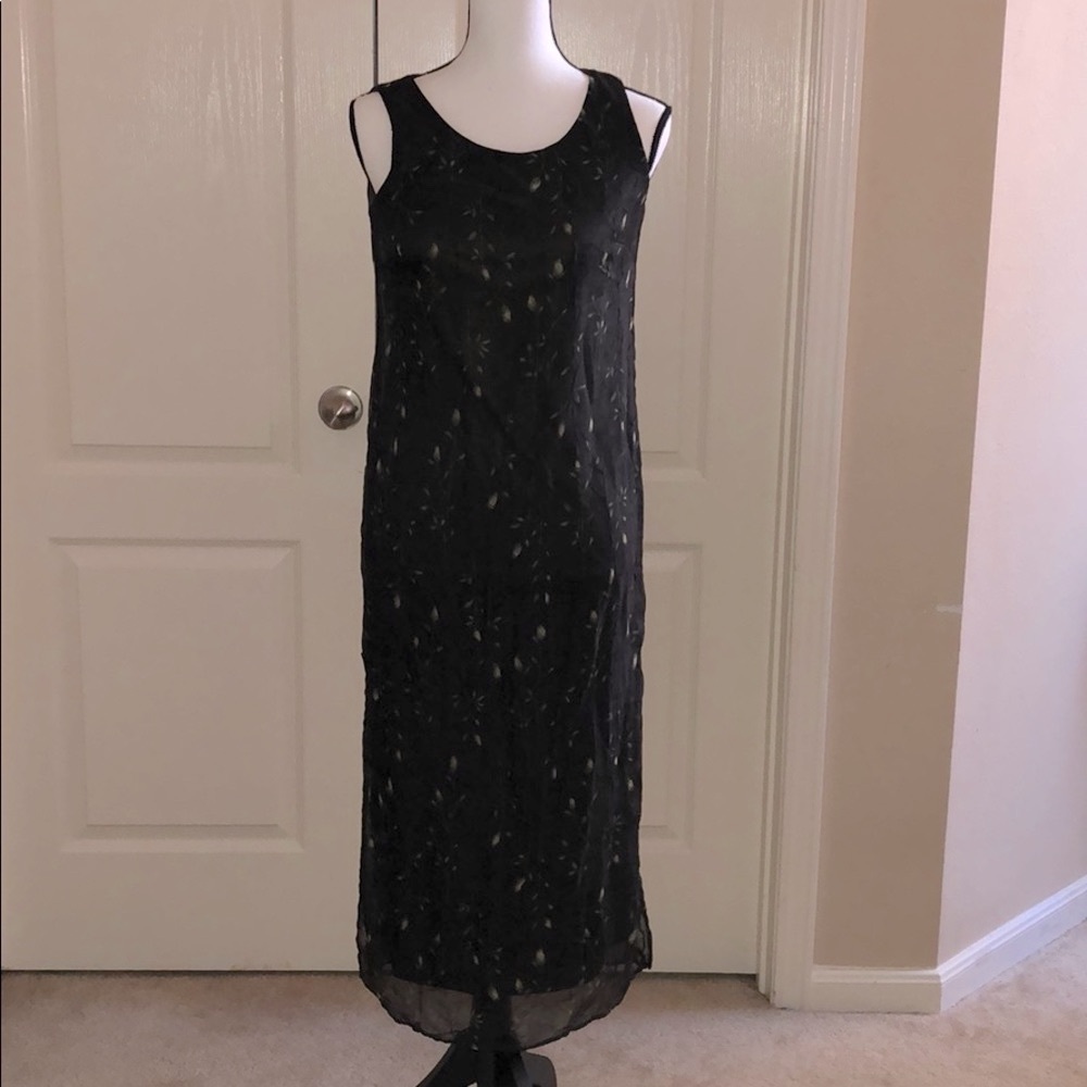 PETITE Long Maxi Floral Dress - Size 4 - Picture 1 of 8